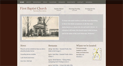 Desktop Screenshot of firstbaptistnewton.com